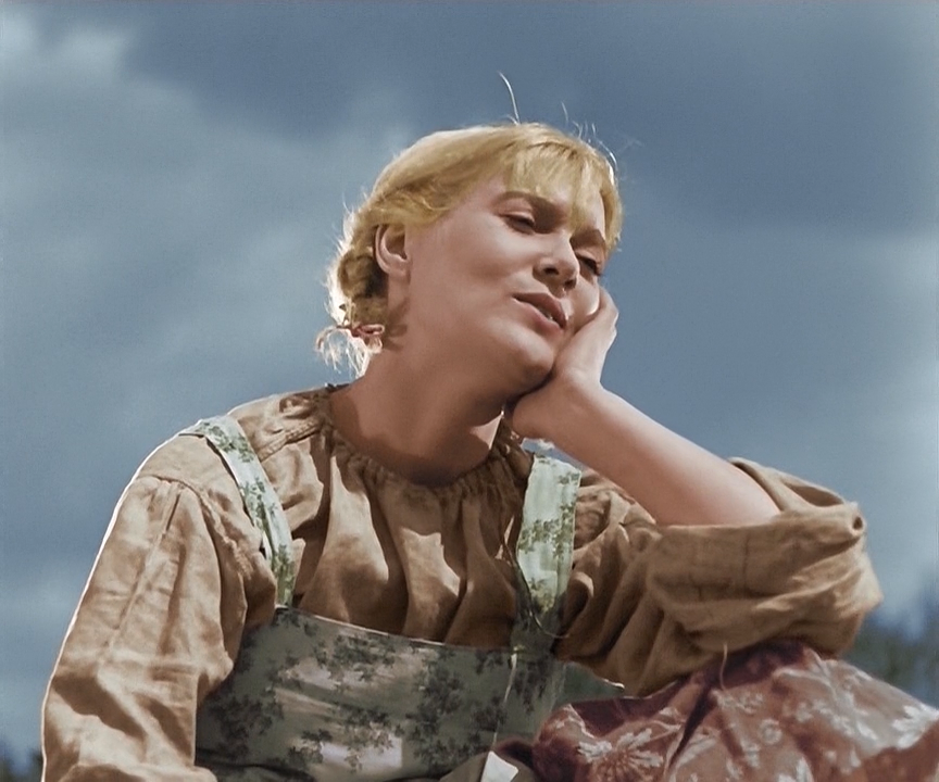 Кадр из фильма "Веселые ребята", Любовь Орлова.