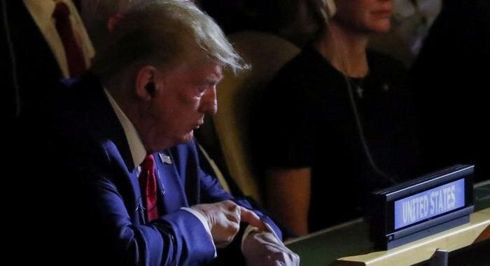 Пустая трата времени? Дональд Трамп на климатическом саммите ООН в Нью-Йорке в 2019 г.