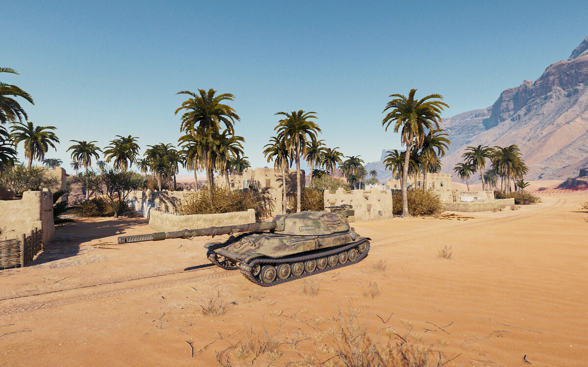 Об 705А в барханах и песках 