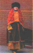 Костюм татарки. 
 2-я пол. 19 в 