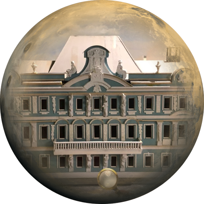 Макет особняка в музее "Усадьба Рукавишниковых" Нижний Новгород