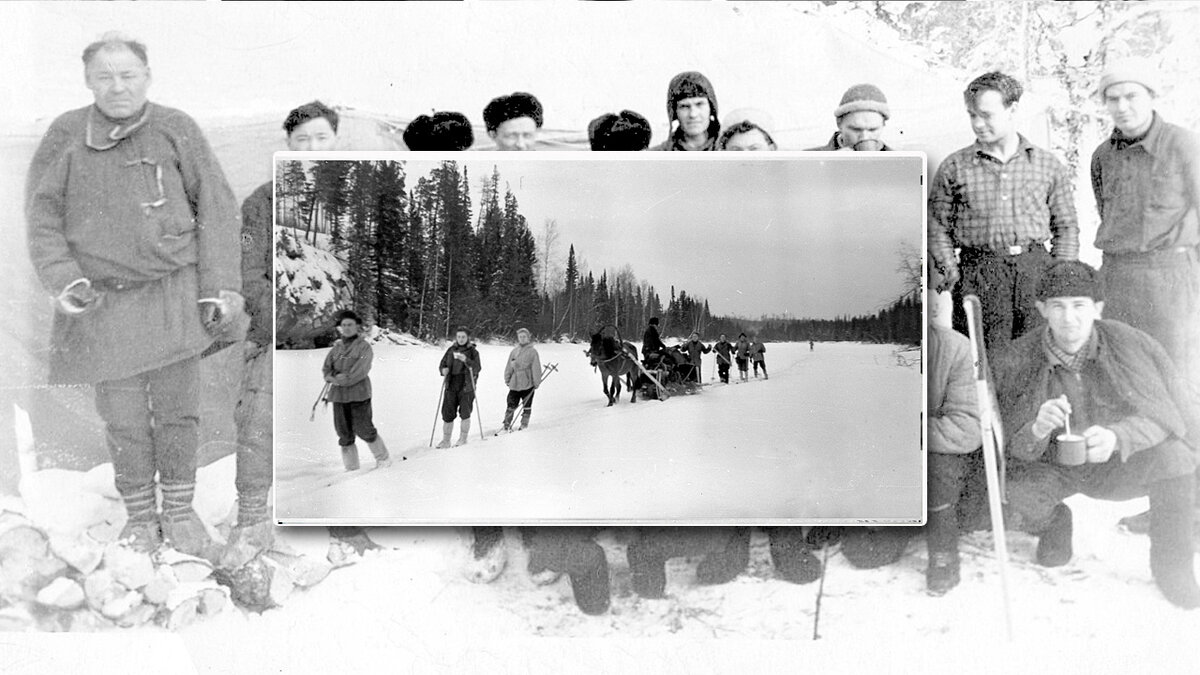 Перевал Дятлова. Дедушка Слава и туристы из группы Игоря Дятлова.