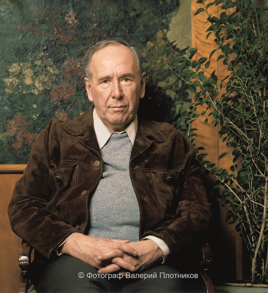 Ростислав Плятт. Снято 1976/12.