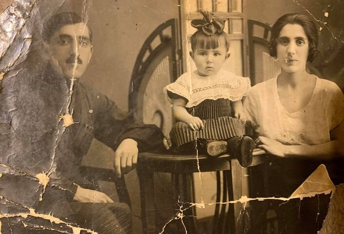 Сергей и Тамара Бедросовы. Фото ок. 1920-е годы. Из семейного архива Валерии Зайцевой