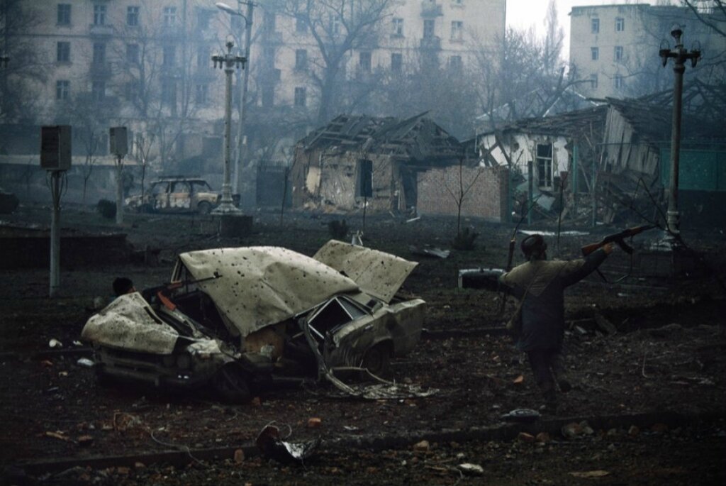 22 ноября 1995 года. Грозный мертвые боевики 1995.