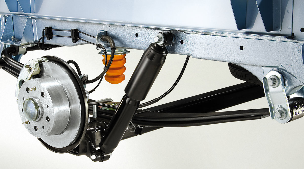 Устройство подвески Фиат Дукато, Пежо Боксер и Ситроен Джампер