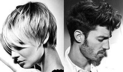 женская и мужская стрижка