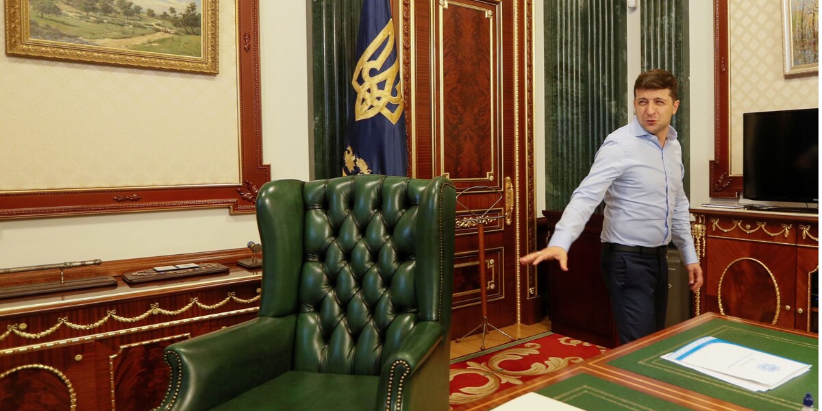 Пятый президент Украины Владимир Зеленский