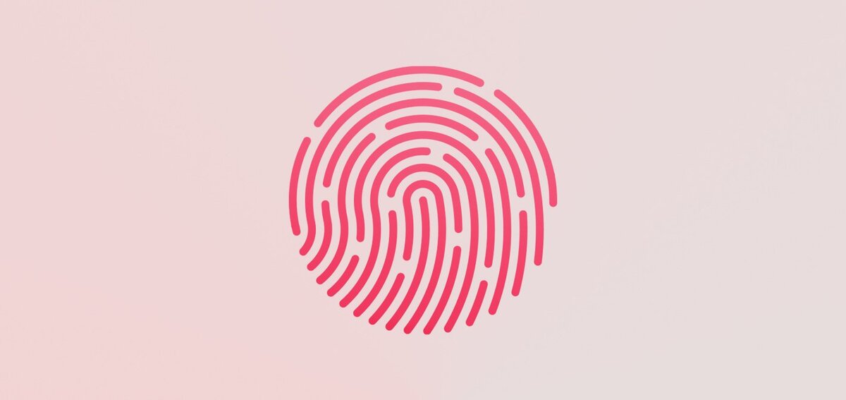 графическое изображение Touch ID 