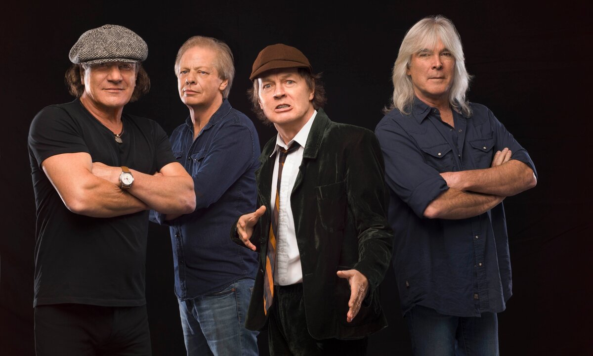 AC/DC. Австралийская хард-рок-группа. Изображение с rockbar.ru