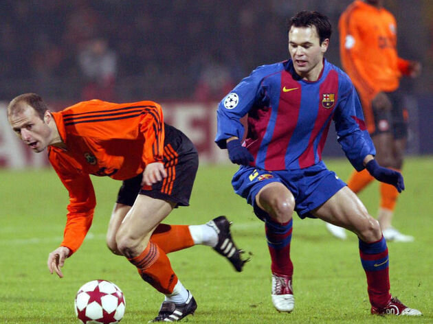 Матч группового этапа Барселона - Шахтер