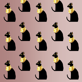 В Египте кошки считались членами семьи