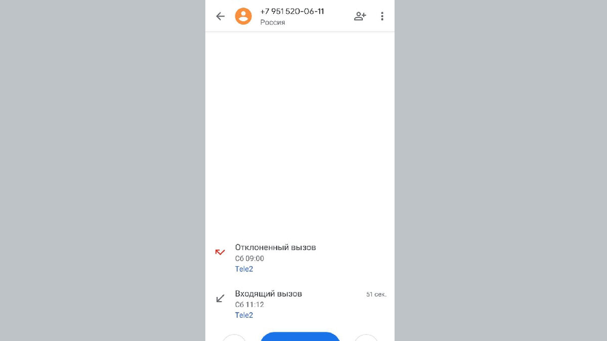 Звонки от Теле2
