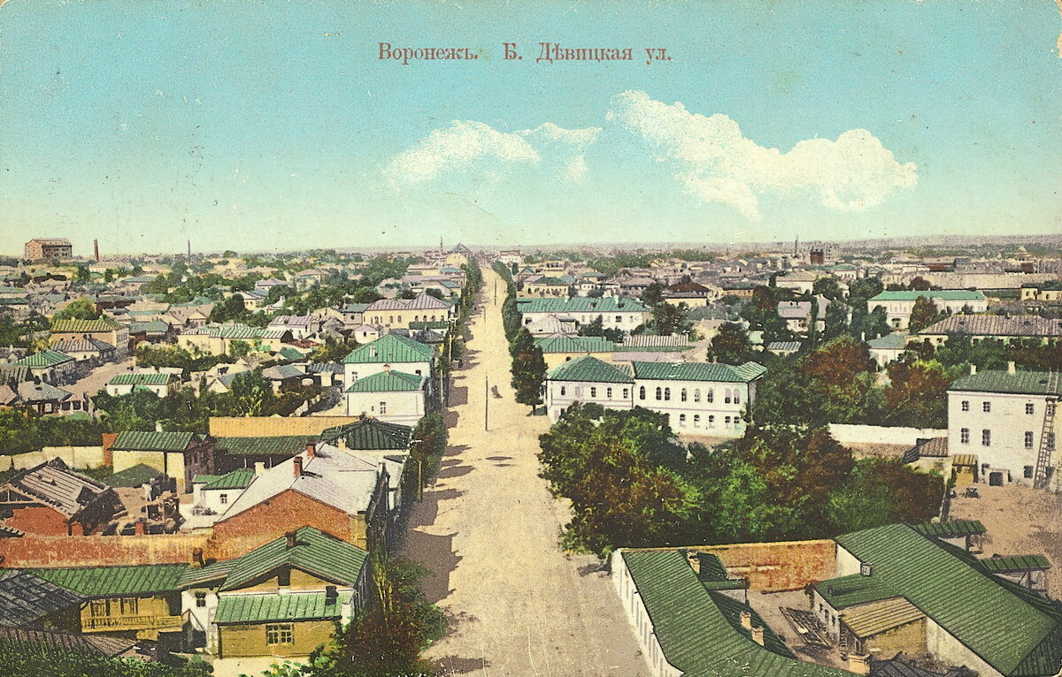 левый берег воронеж старые