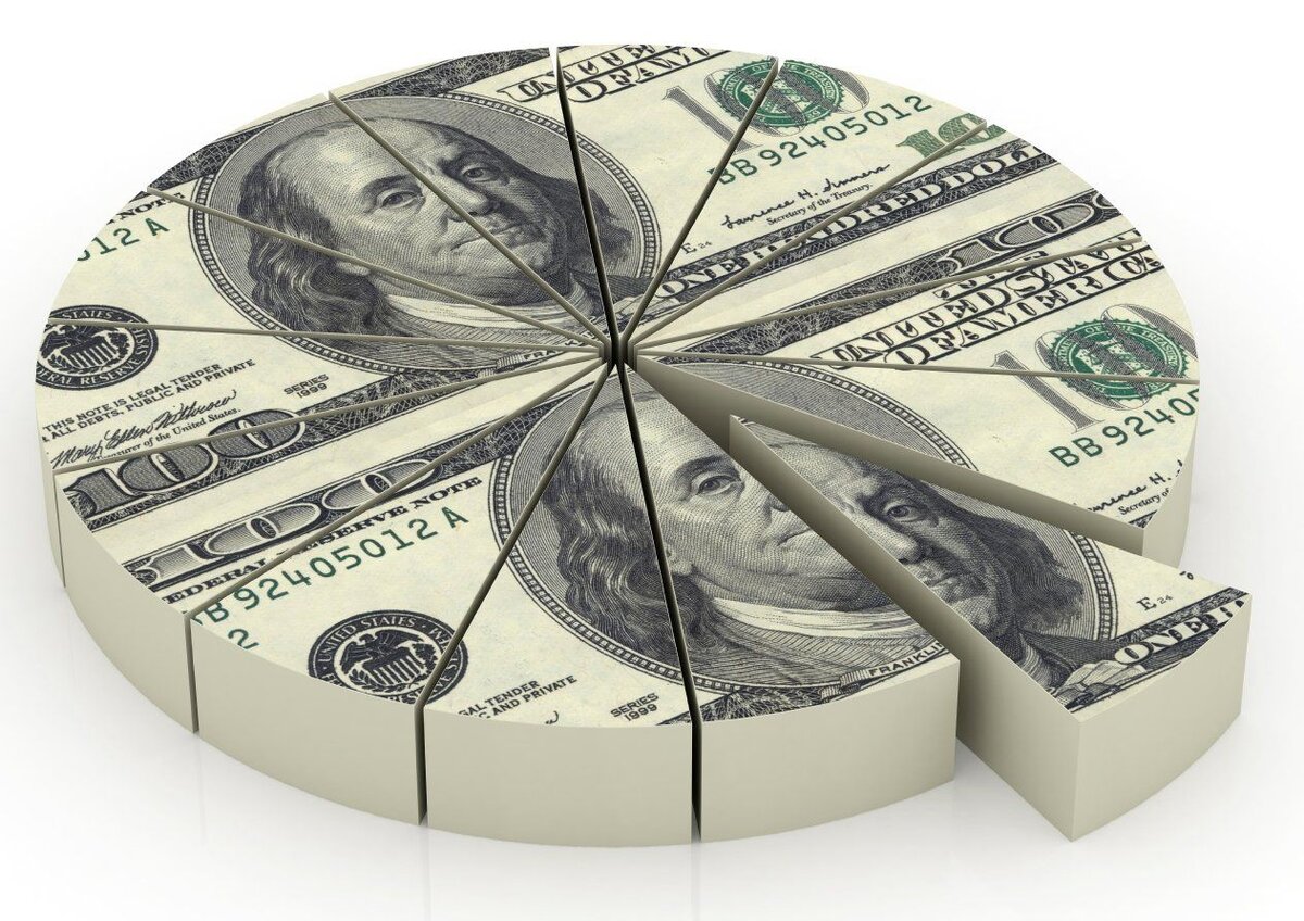 Купец (старик с деньгами), 1918. Деньги доллары. Делят деньги. Фрагмент денег. Человек с чемоданом денег.