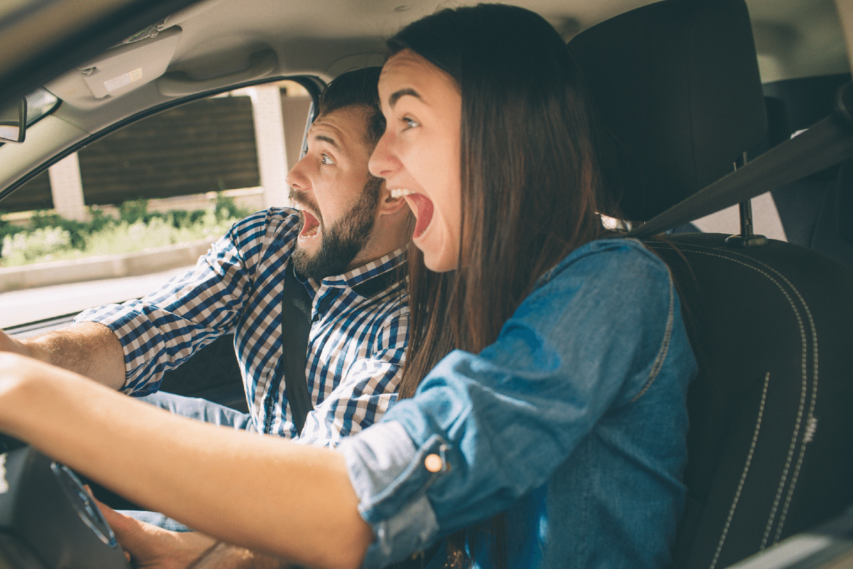 Опасный период для начинающего водителя