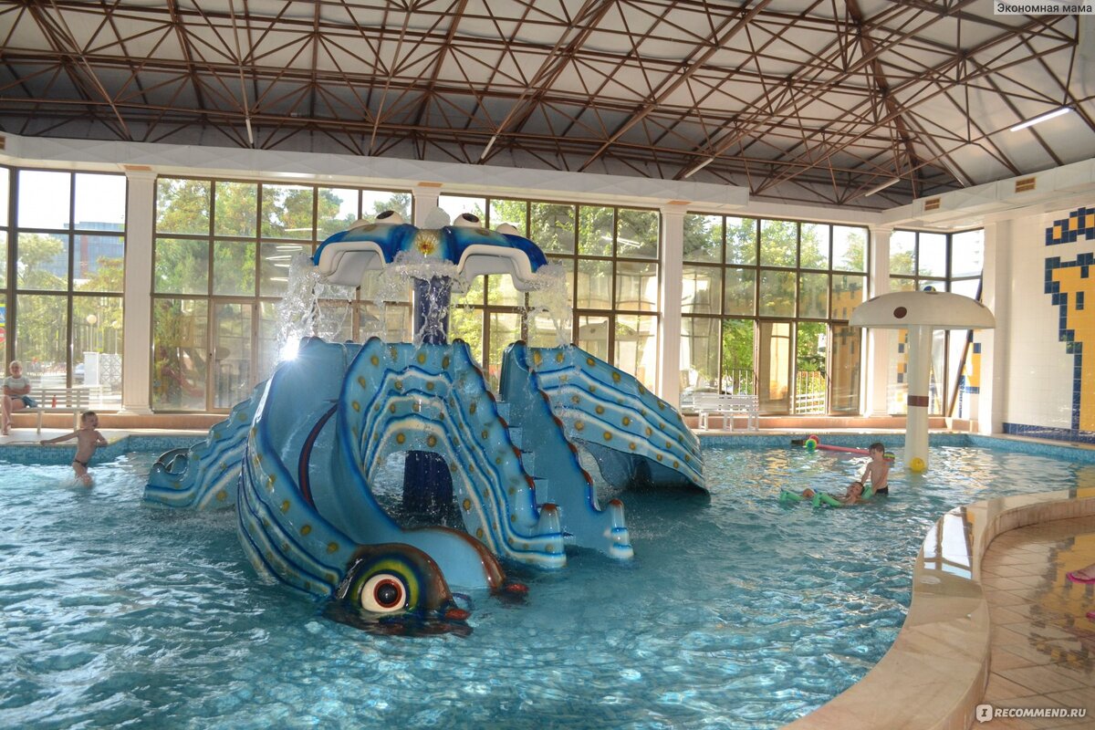 Этот комплекс сделан для самый маленьких. Дочка была в восторге.