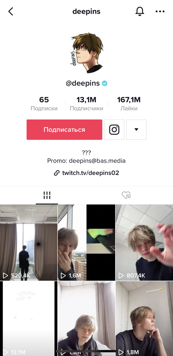 блогер deepins