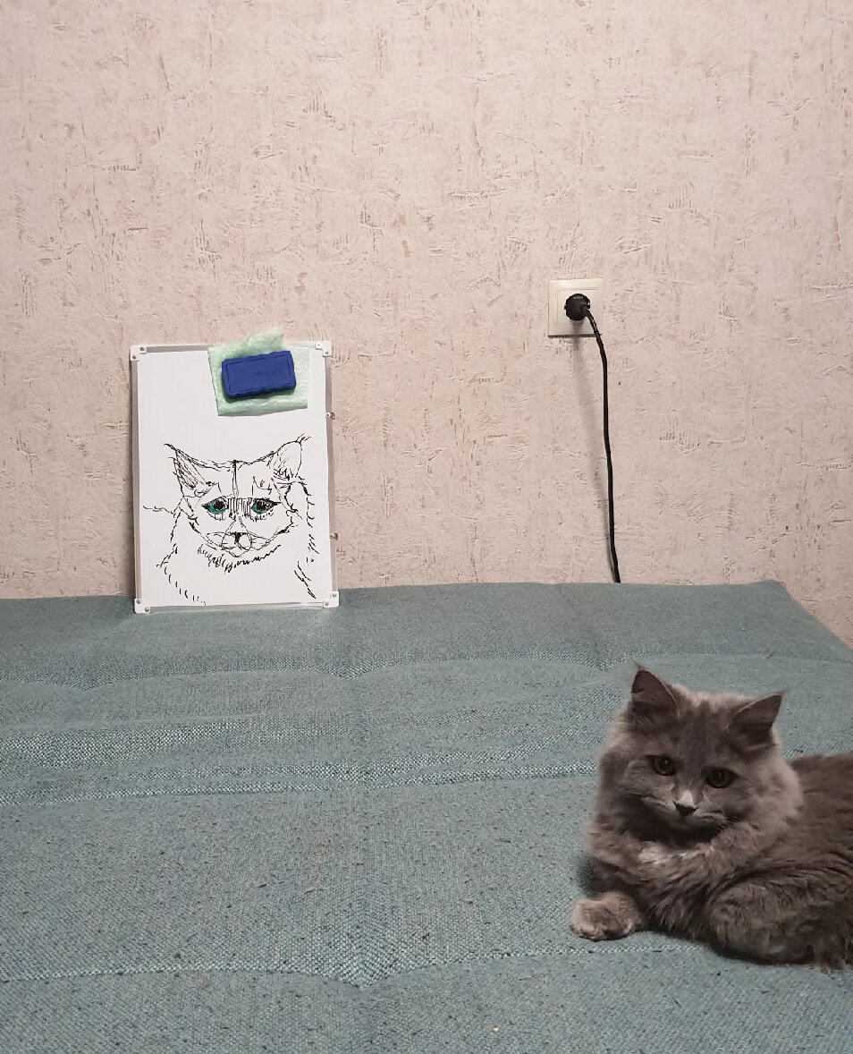 Портрет, нарисованный моим хозяином