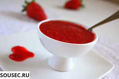 Клубничный соус
