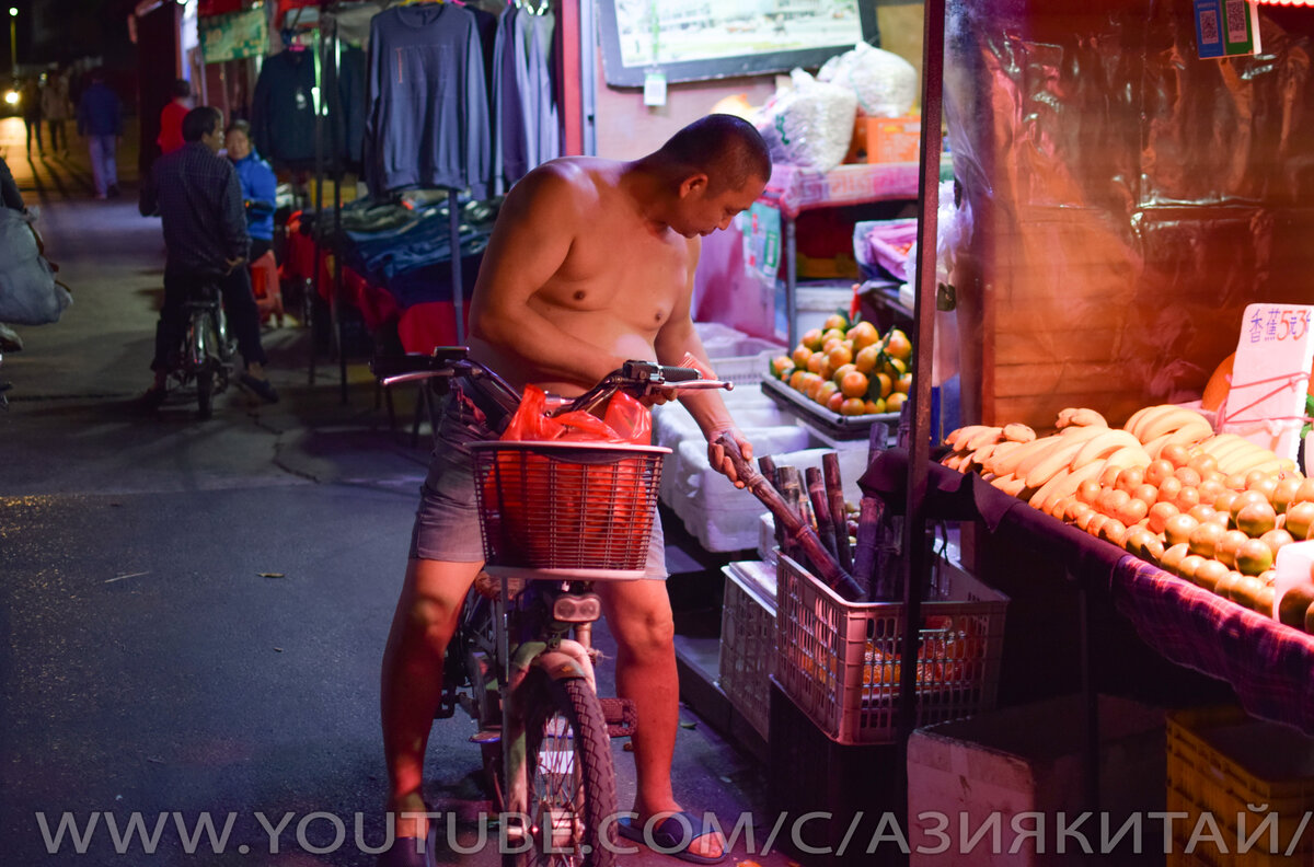 Ночной шоппинг в Китае