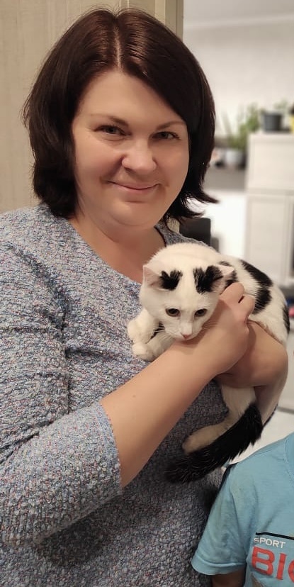 Татьяна и ее новый член семьи 