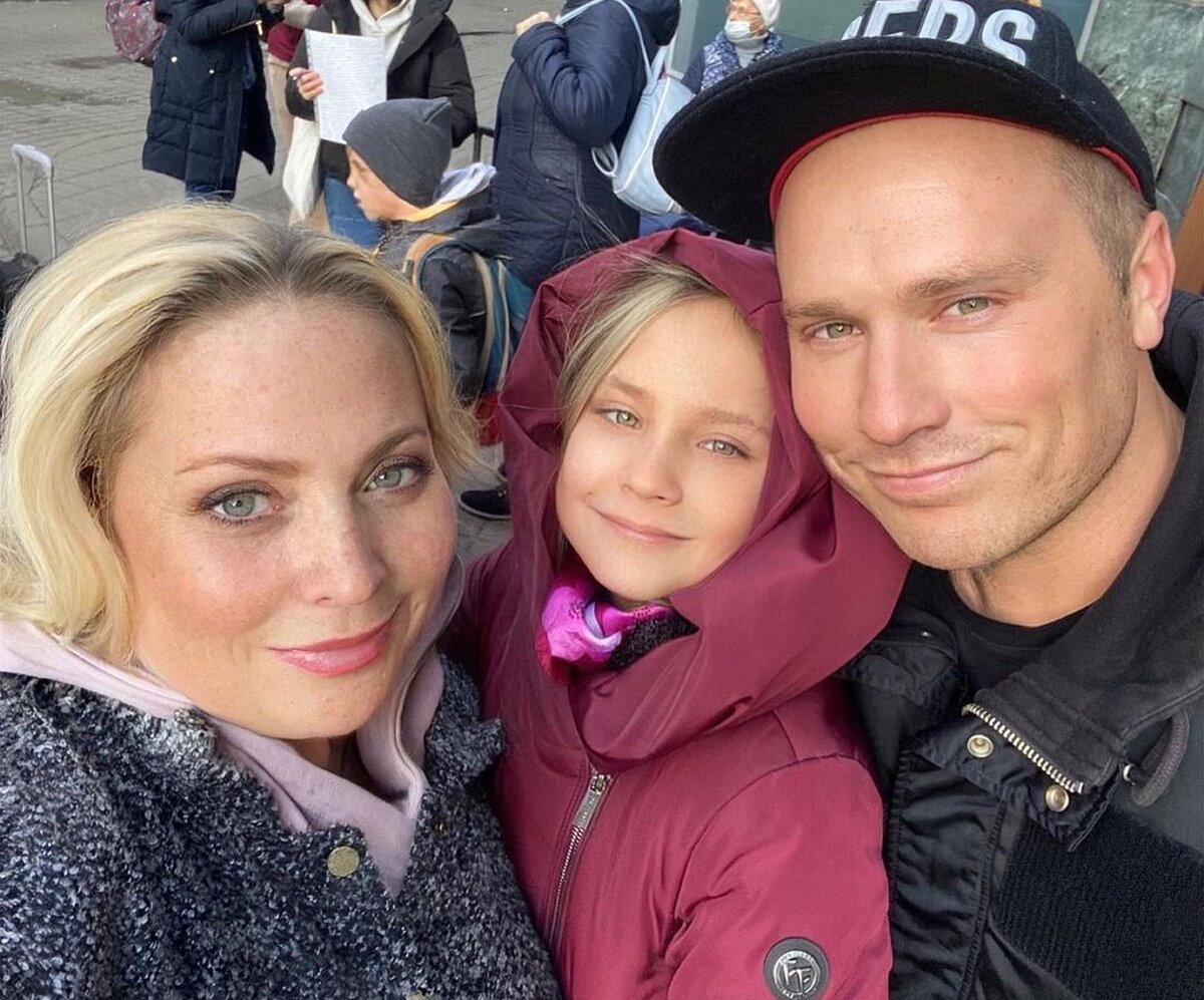 Светлана Пермякова с семьей