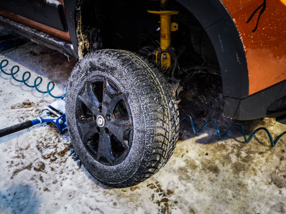 Зима пришла внезапно: шины Cordiant Snow Cross 2 для Renault Duster4