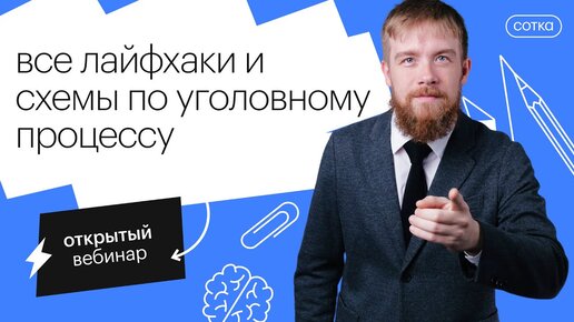 Все лайфхаки и схемы по уголовному процессу | ЕГЭ ОБЩЕСТВОЗНАНИЕ 2022 | СОТКА