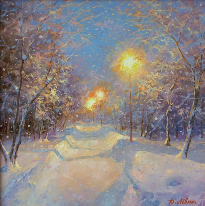 Художник Дмитрий Лёвин.
