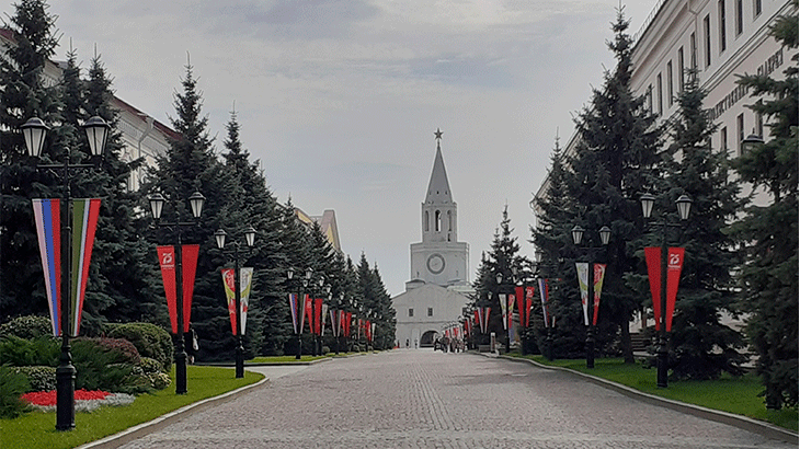 Кремлевская улица в Казани. Фото автора.