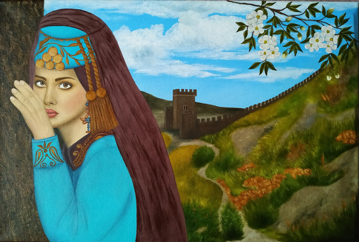 Lora Moon art "Легенда Девичьей башни"