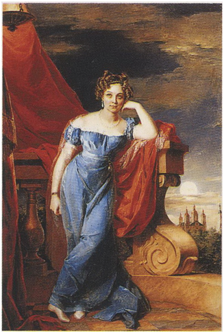 Джордж Доу. Портрет графини Аграфены Федоровны Закревской.