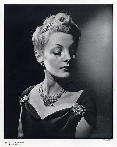   1939  Mauboussin Art Deco Jewels