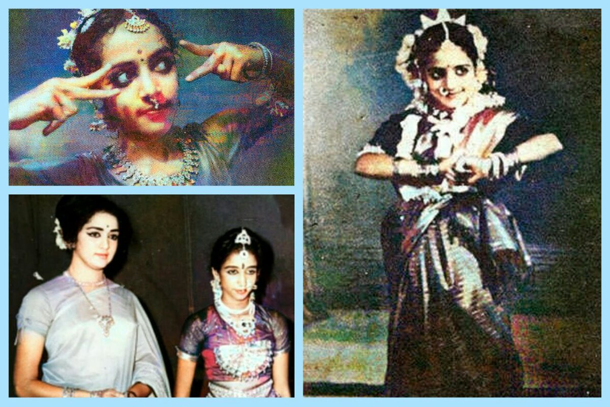 Хема Малини. Хема Малини с мамой Эши Деол