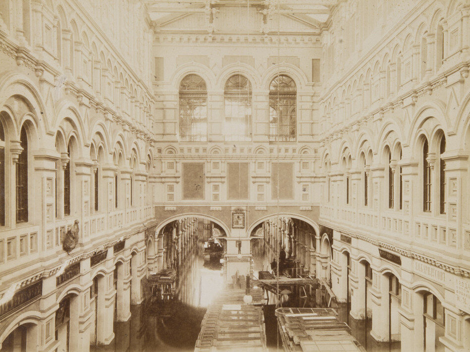 © Максим Дмитриев. Пассаж Главного дома Нижегородской ярмарки. Нижний Новгород, 1910-е