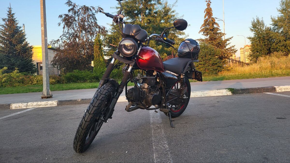 Тюнинг мопеда Stingray