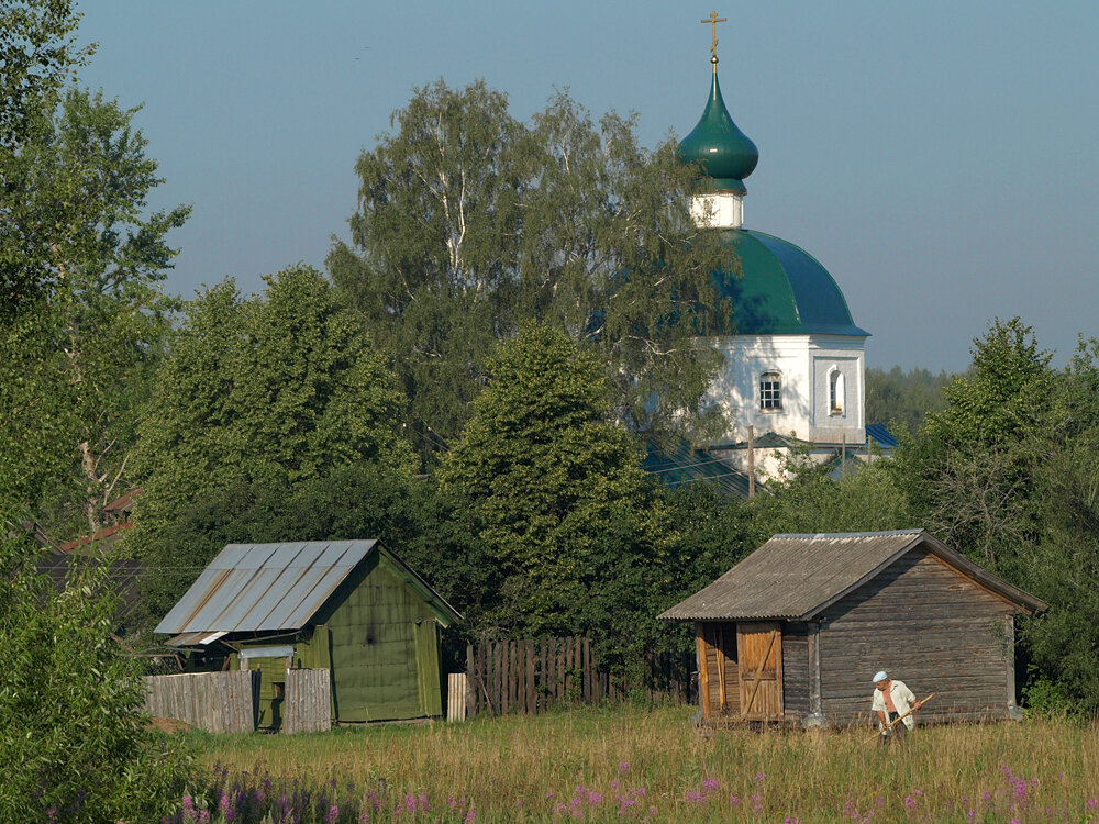 Утренняя косьба.