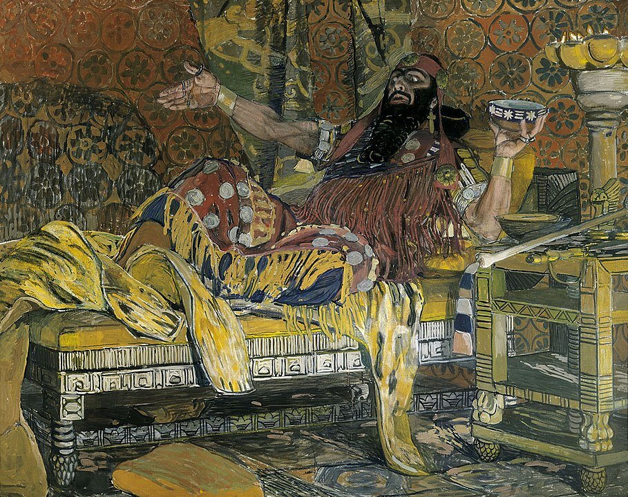 Александр Головин. «Портрет Федора Шаляпина в роли Олоферна в опере Серова „Юдифь”», 1908 год, Третьяковская галерея, Москва © Public Domain