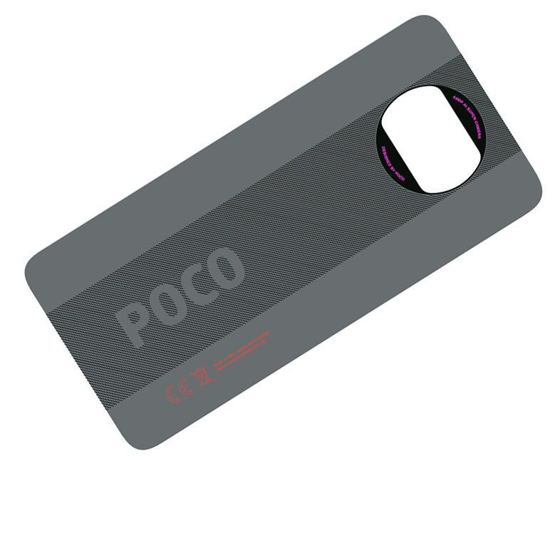 Задняя панель корпуса смартфона Poco X3
