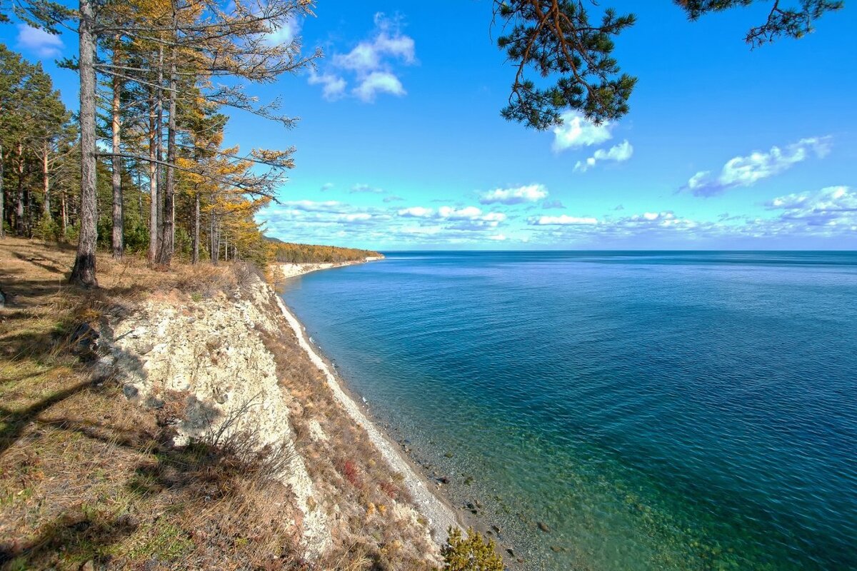 Изумрудные воды Байкала в лучах солнца, фото пользователя Сайн Тайга