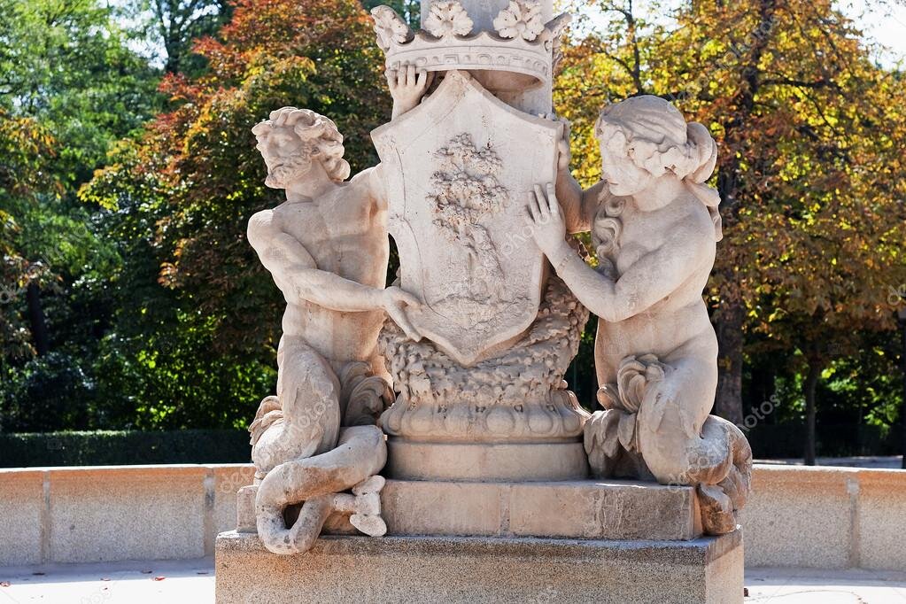 Фонтан "Артишок" в Мадриде