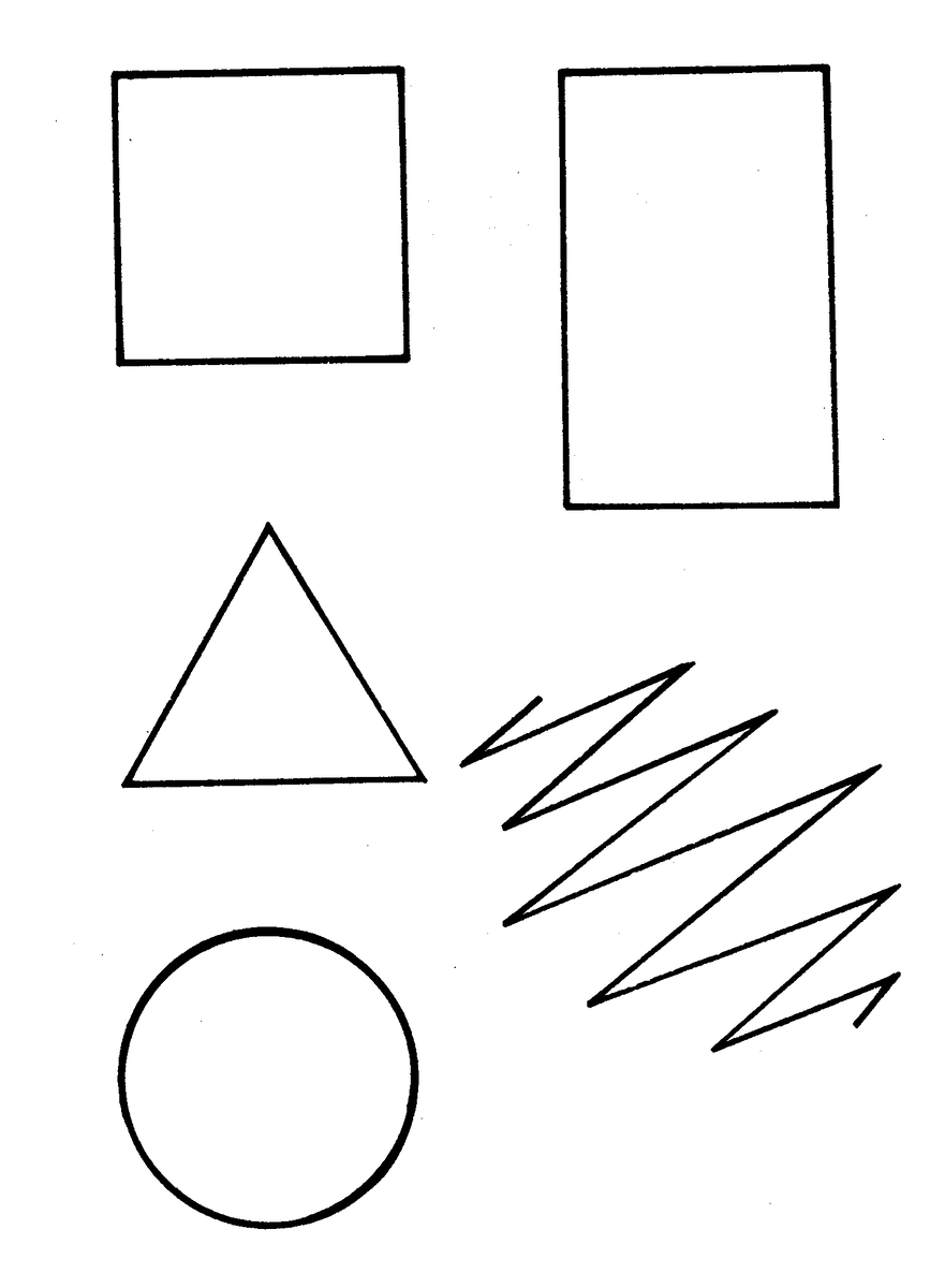 Рисует геометрические фигуры психология - 96 фото