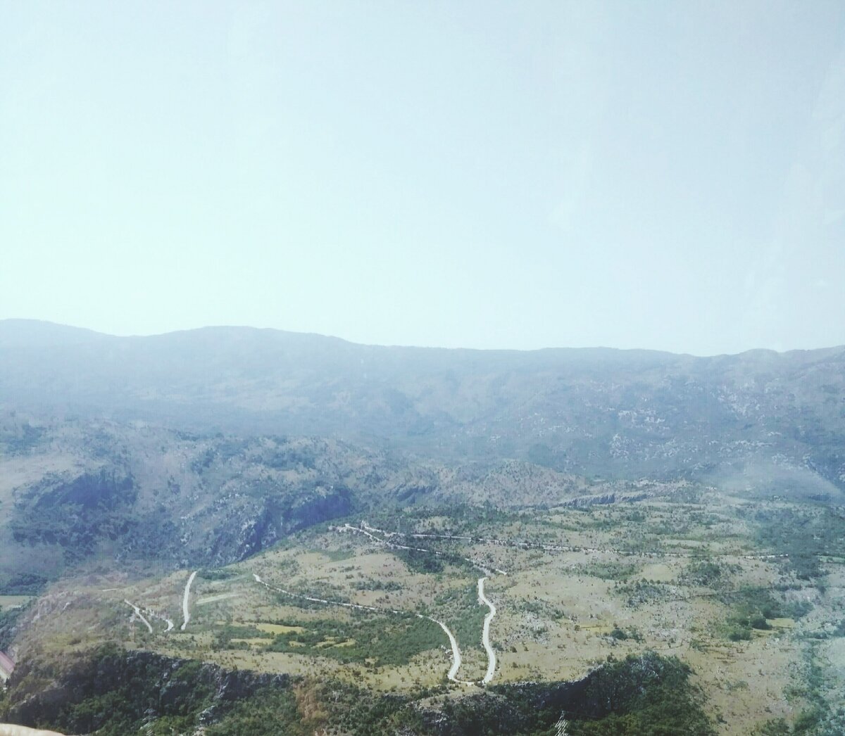 Почти на самом верху. Фото из окна машины.