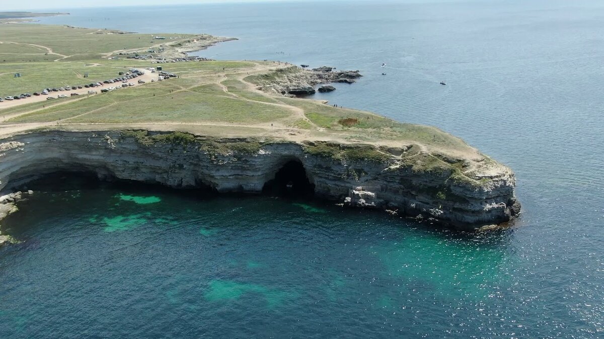 Мыс Тарханкут Крым Джангуль