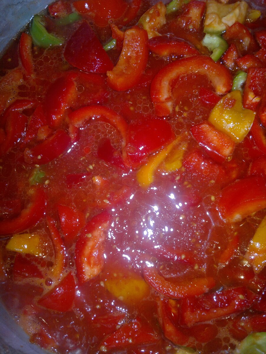 Процесс варки.