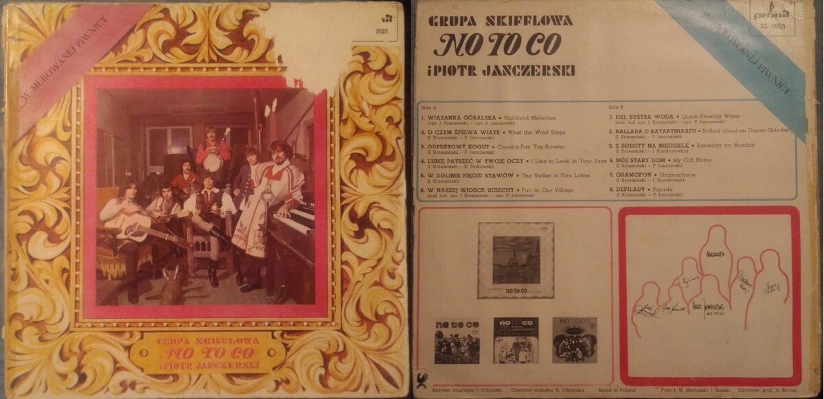 второй альбом группы No To Co - W murowanej piwnicy (1969)