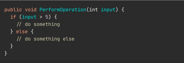 Простой if-else
