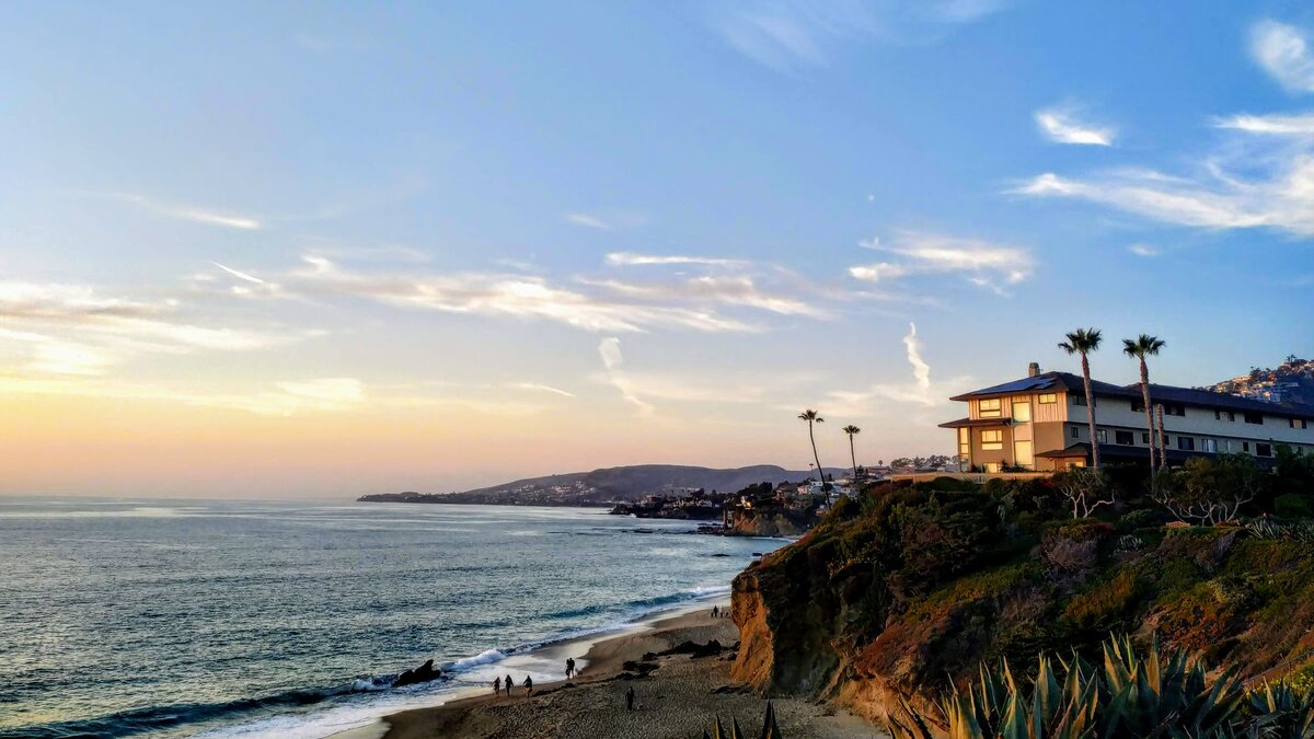 Южная Калифорния. Наше любимое место - Лагуна Бич