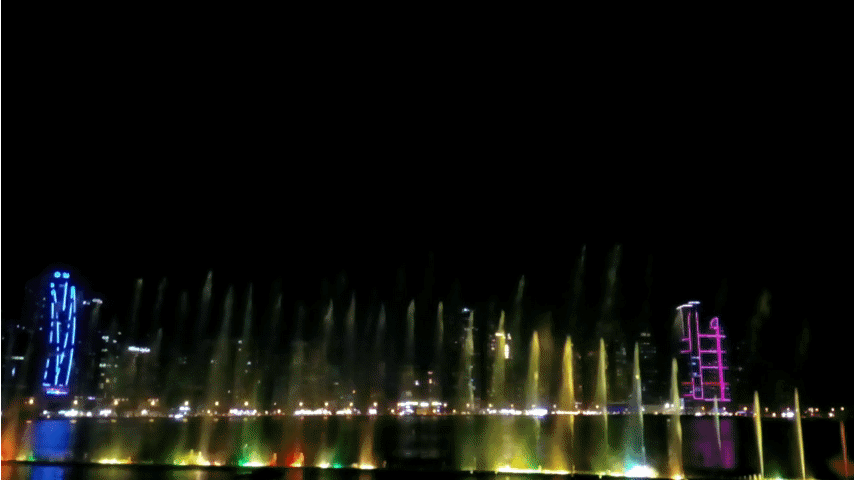 Поющие фонтаны в Шардже